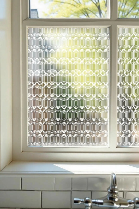 Alcántara Frosted Privacy Window Film Creative Windows