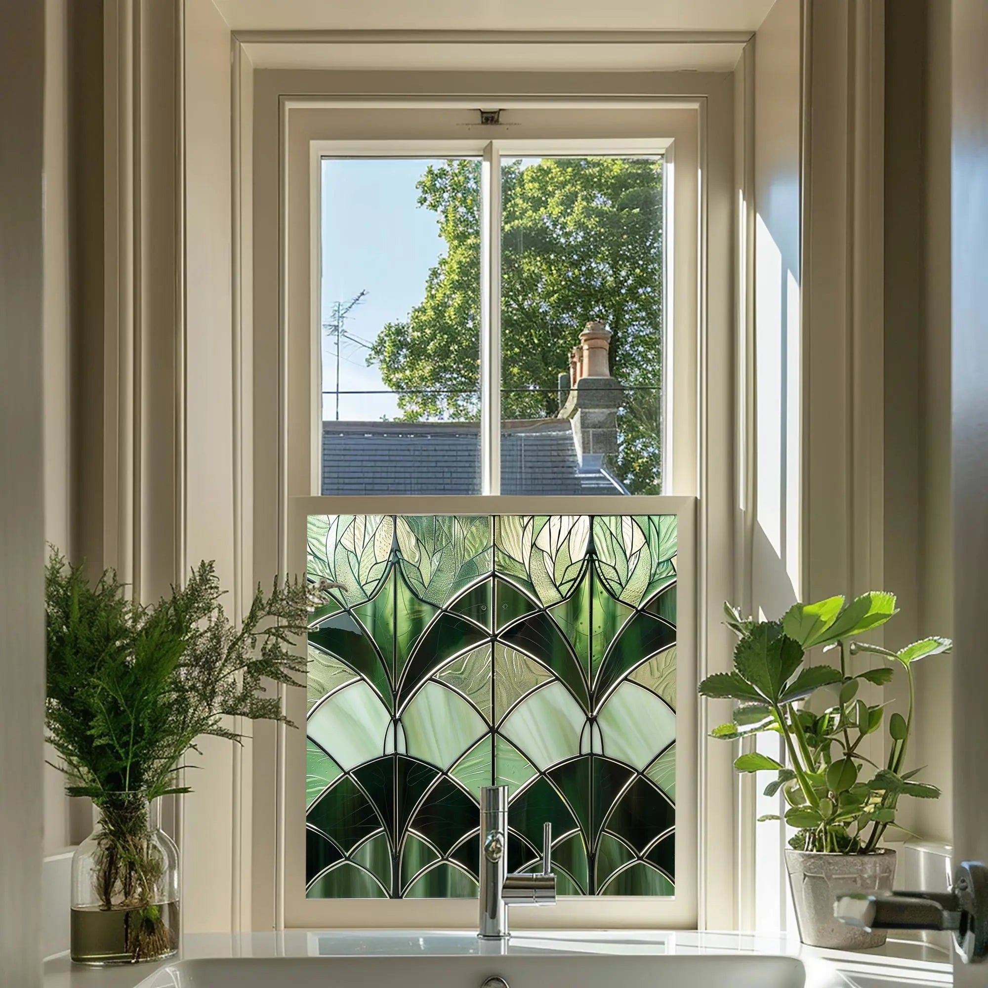 Soria Art Deco Stained Glass Window Film Creative Windows