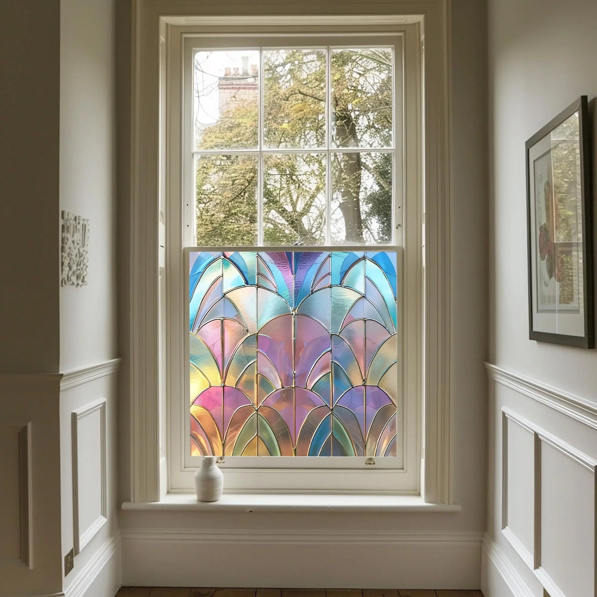 Locri Stained Glass Privacy Window Film Creative Windows