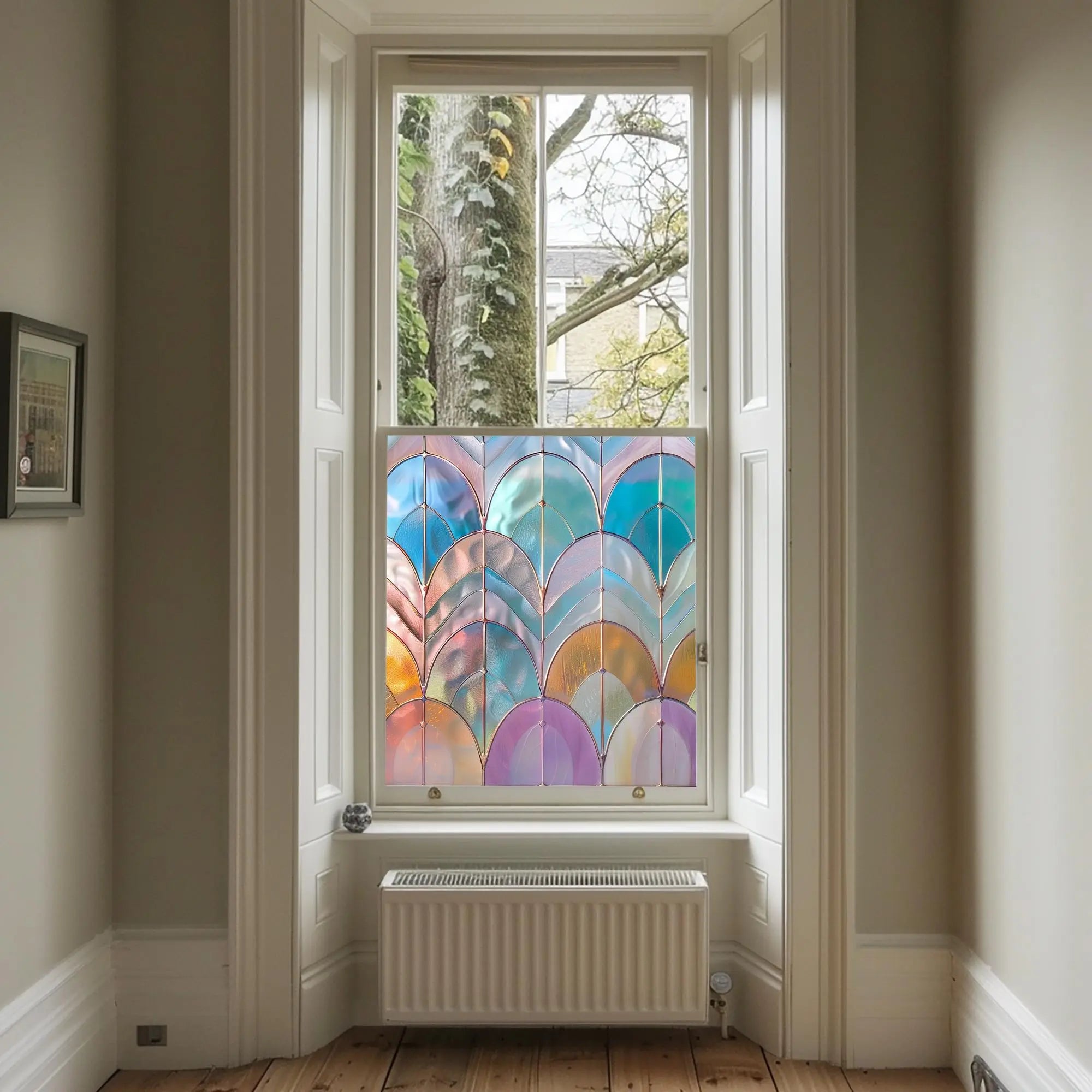 Telde Stained Glass Window Film For Privacy Creative Windows