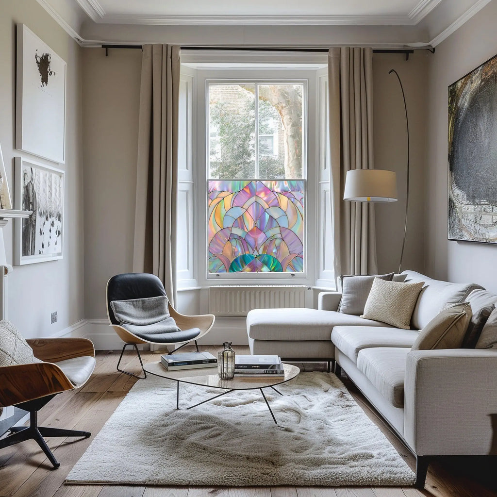 Zubiena Stained Glass Window Film Creative Windows