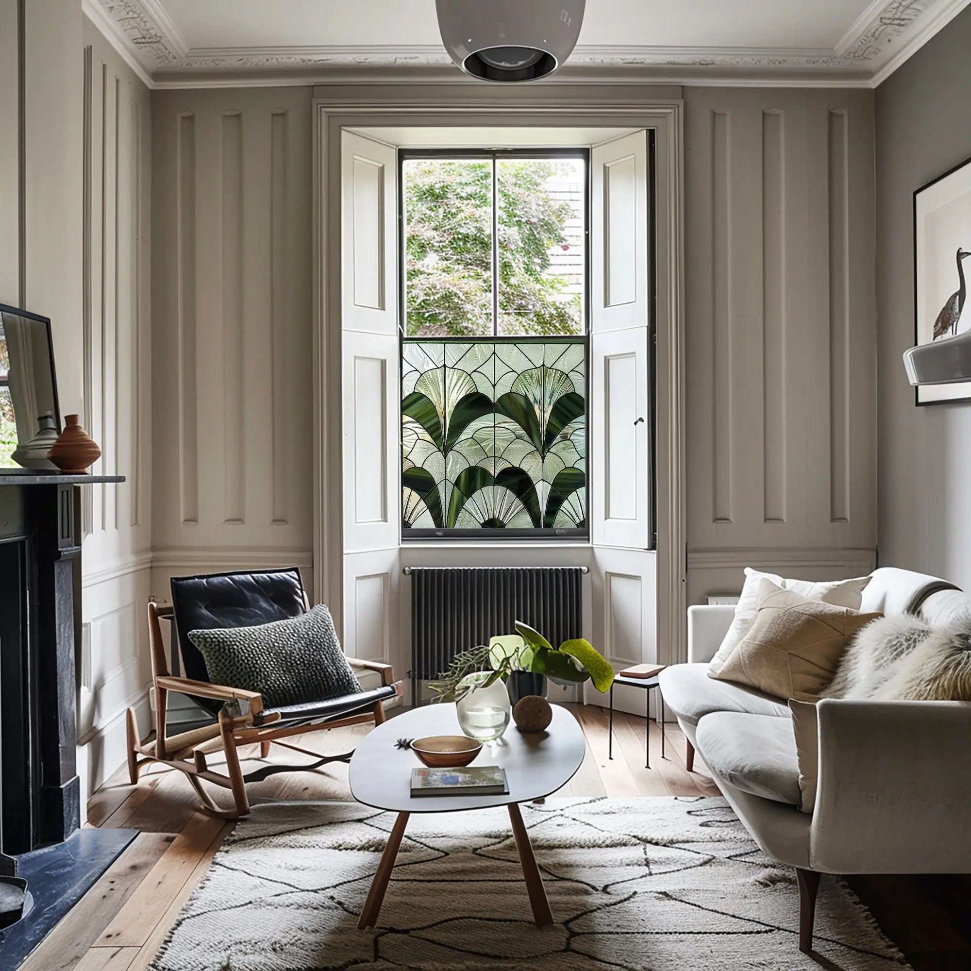 Villette Privacy Stained Glass Window Film Creative Windows