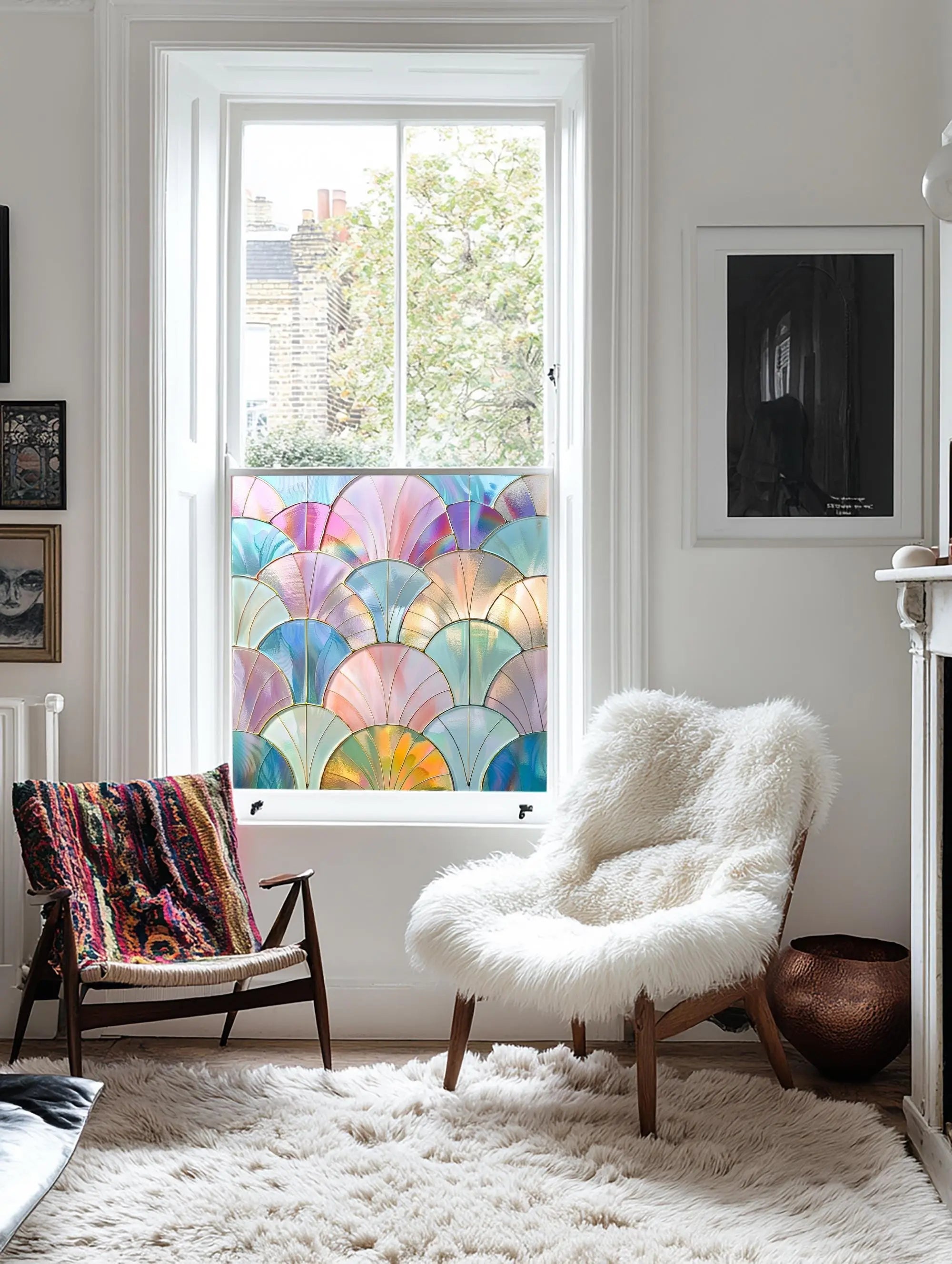 Noto Stained Glass Window Film Creative Windows