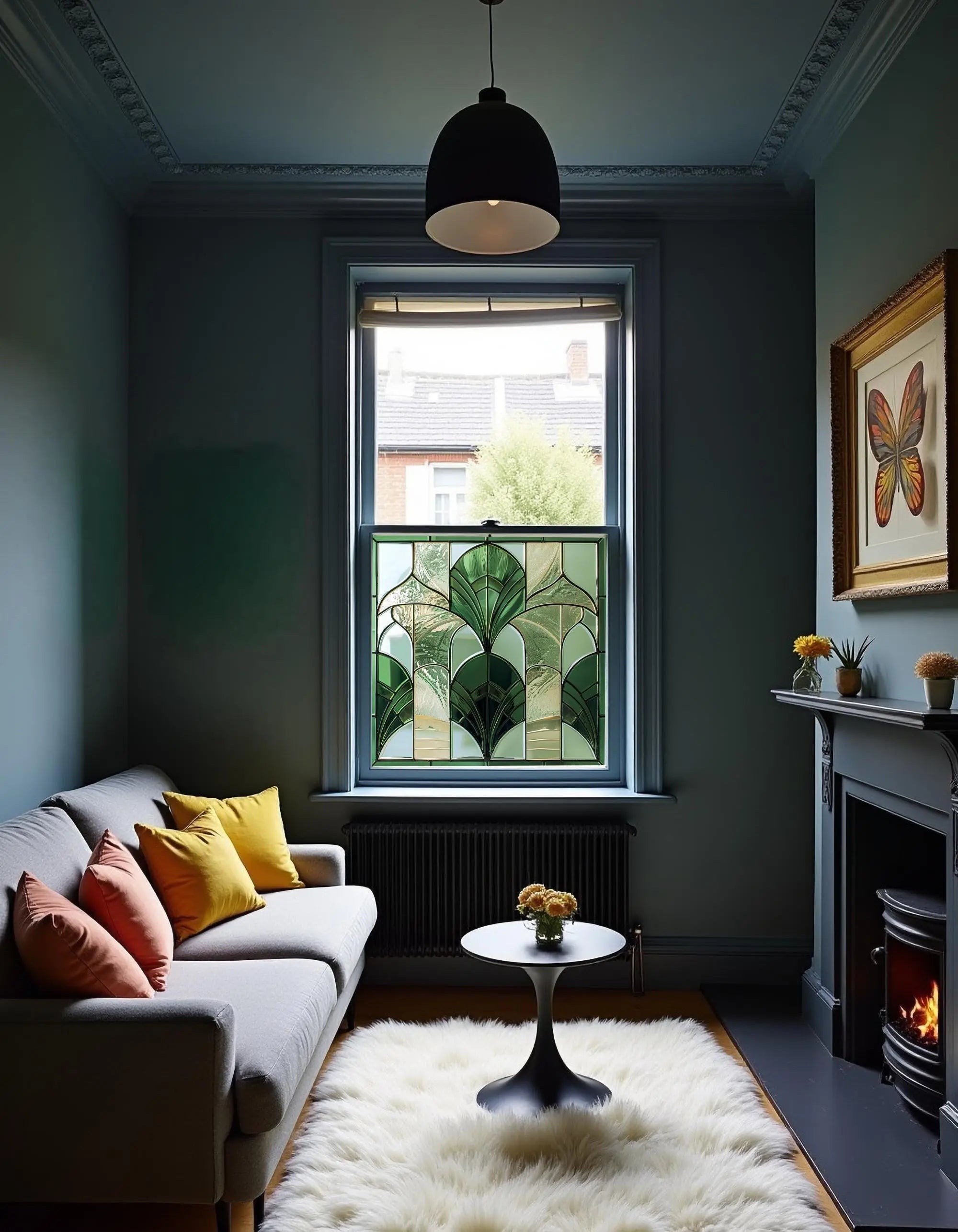 Rivara Privacy Stained Glass Window Film Creative Windows