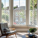 Noasca Frosted Patterned Privacy Window Film Creative Windows