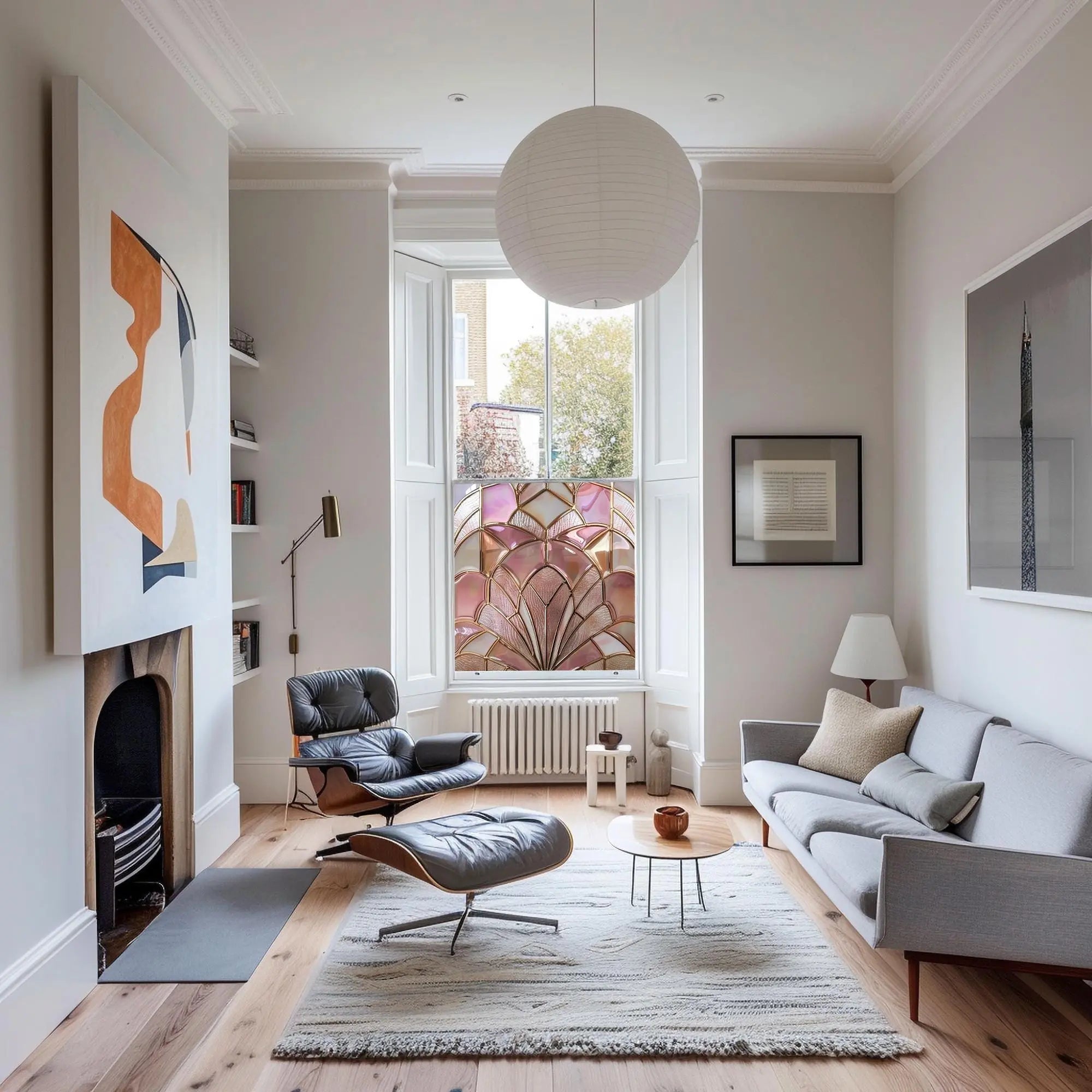 Opera Stained Glass Privacy Window Film Creative Windows