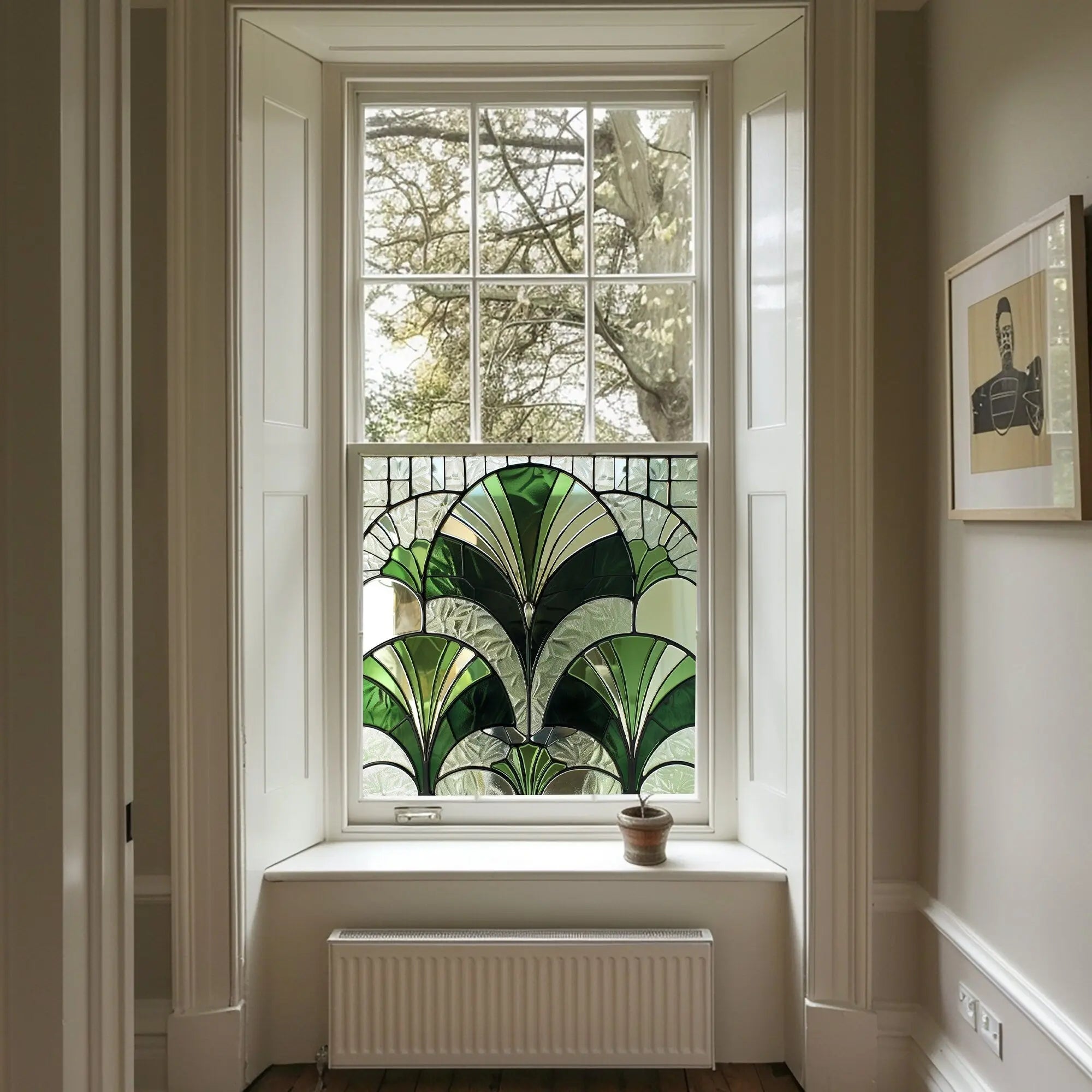 Villorba Privacy Stained Glass Window Film Creative Windows