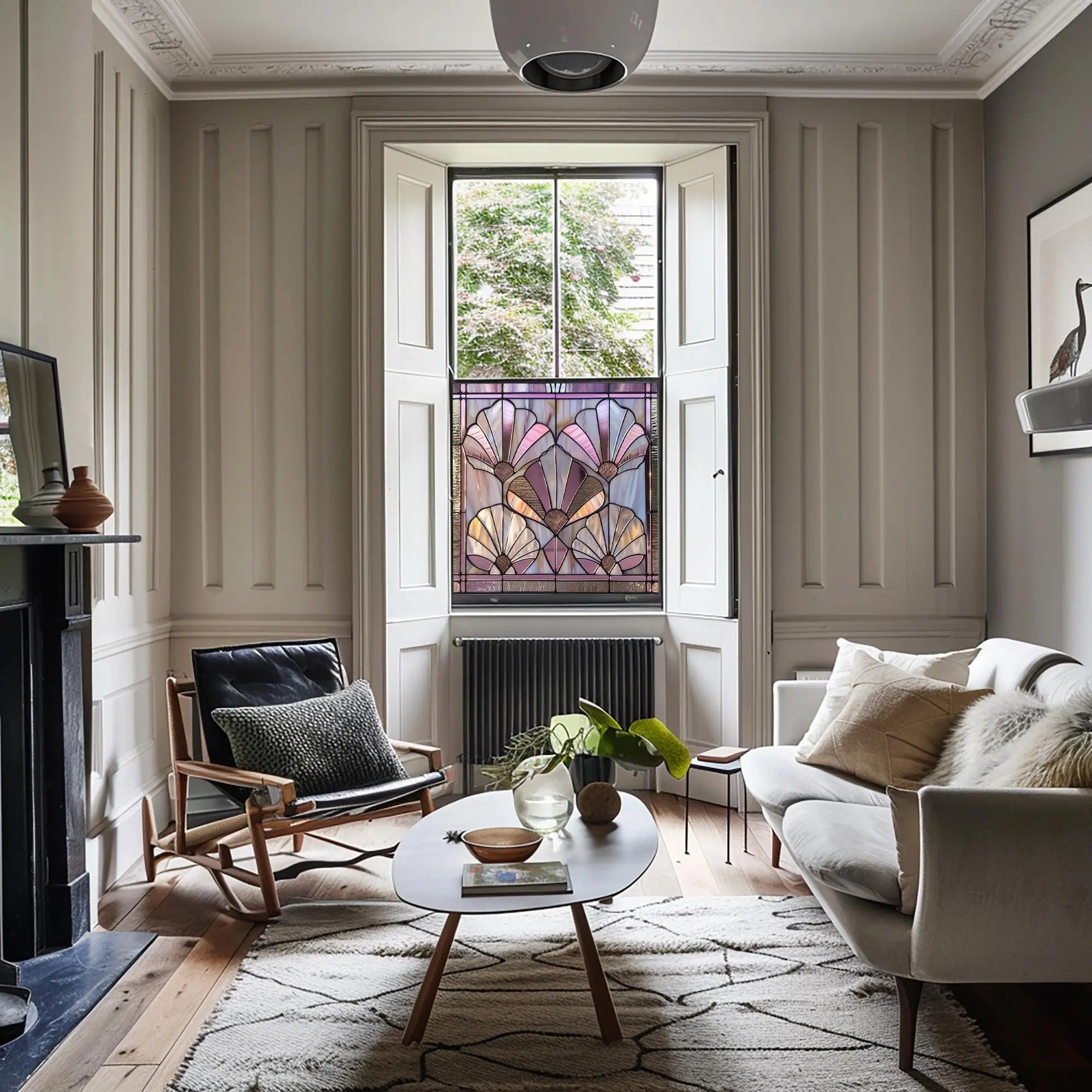 Ispica Stained Glass Window Film For Privacy Creative Windows