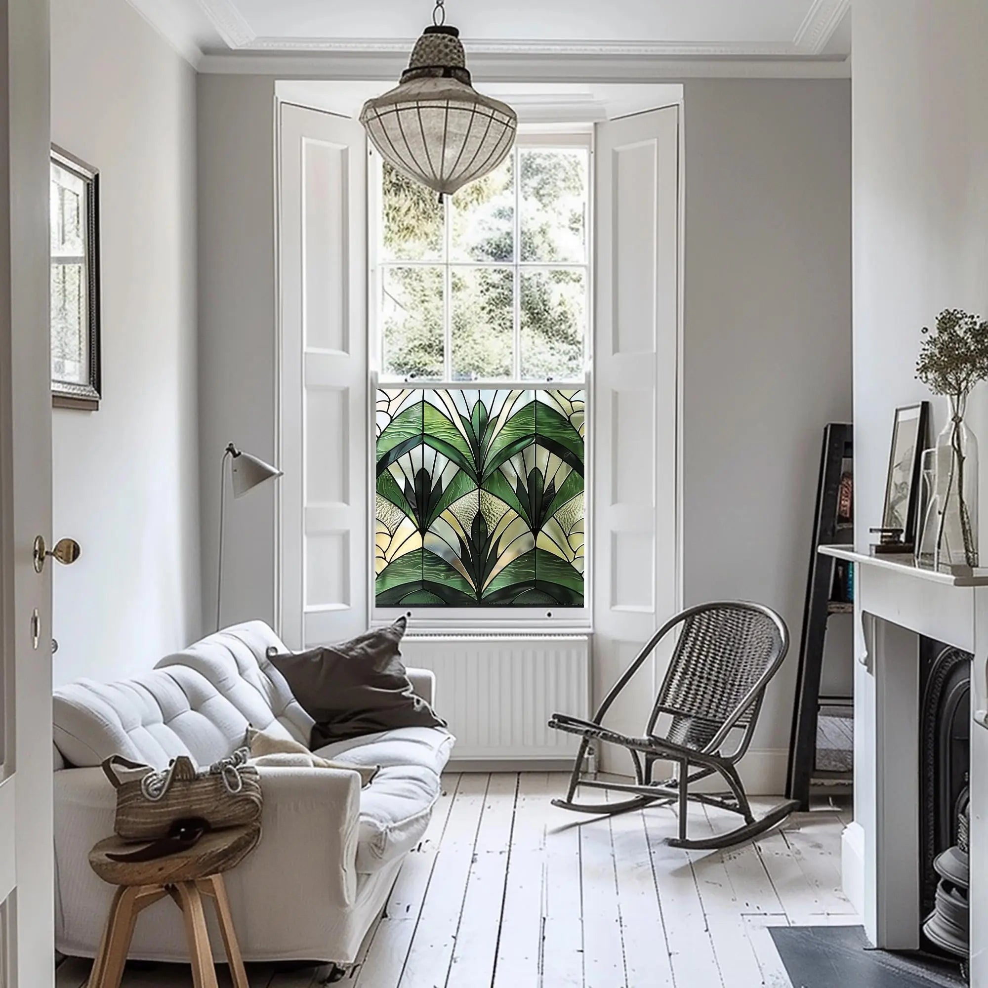 Duno Stained Glass Privacy Window Film Creative Windows