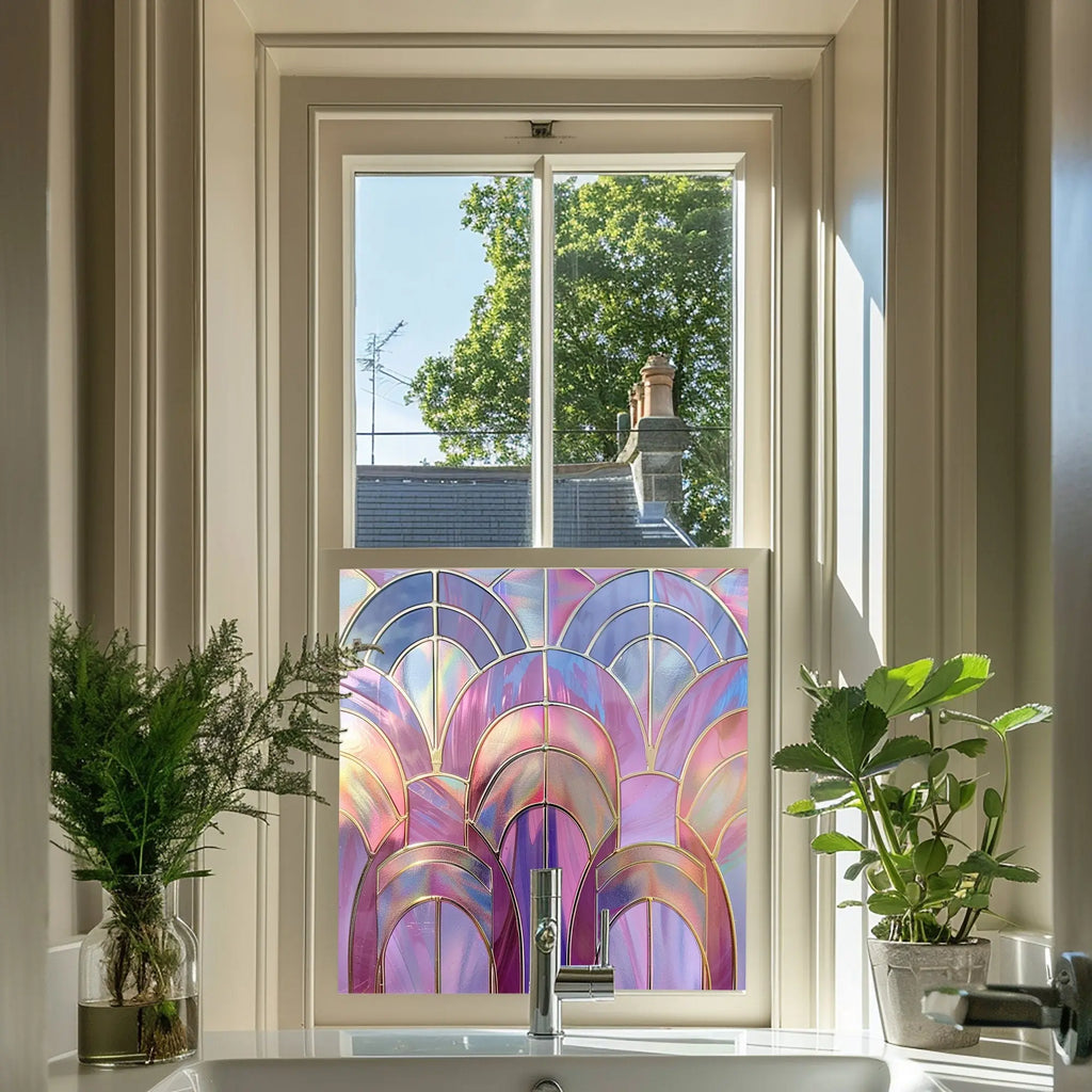 Vedeseta Stained Glass Privacy Window Film Creative Windows