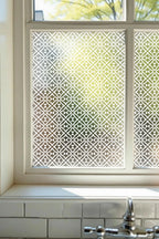 Privacy Window Film – Decorative Geometric Glass Film