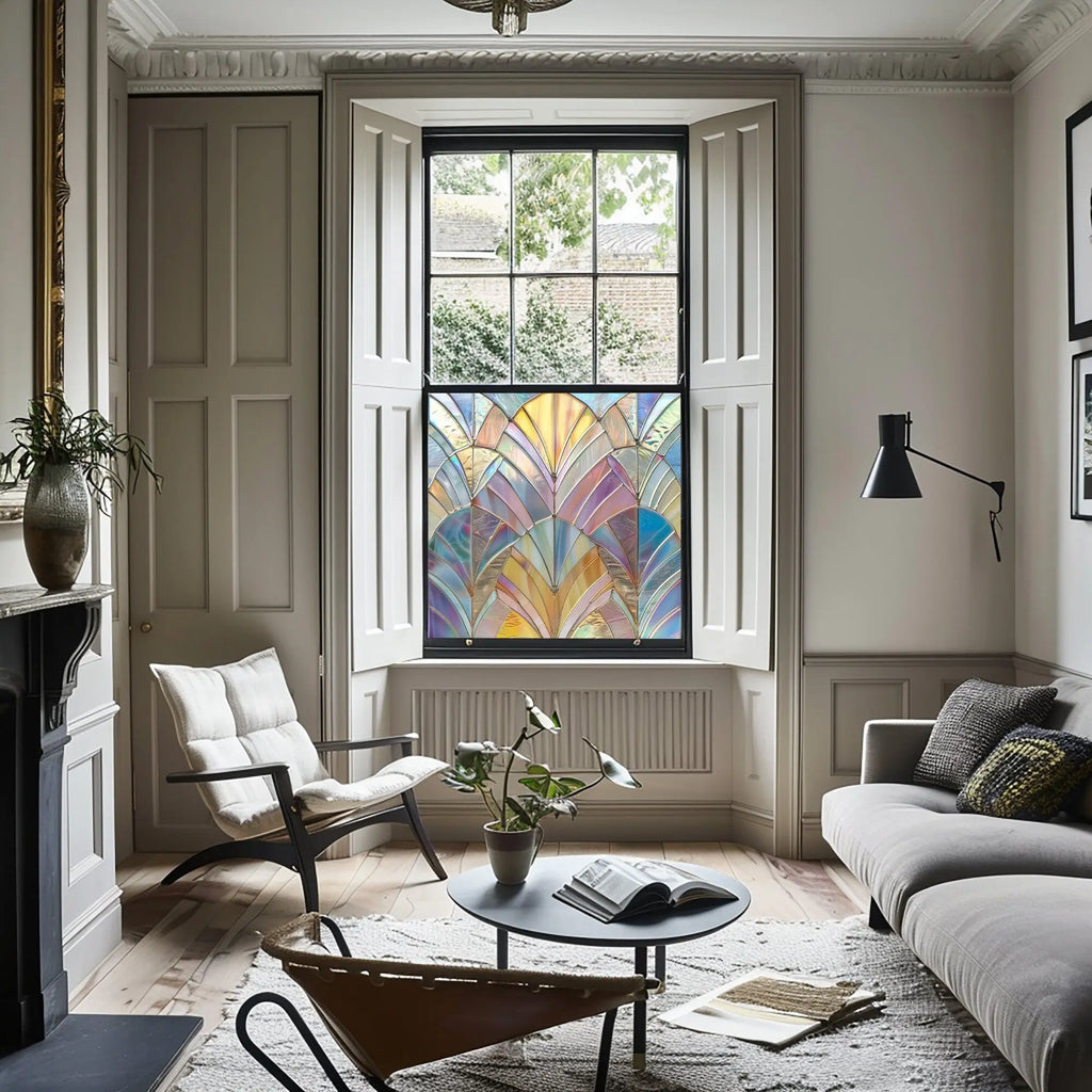 Turi Privacy Stained Glass Window Film Creative Windows