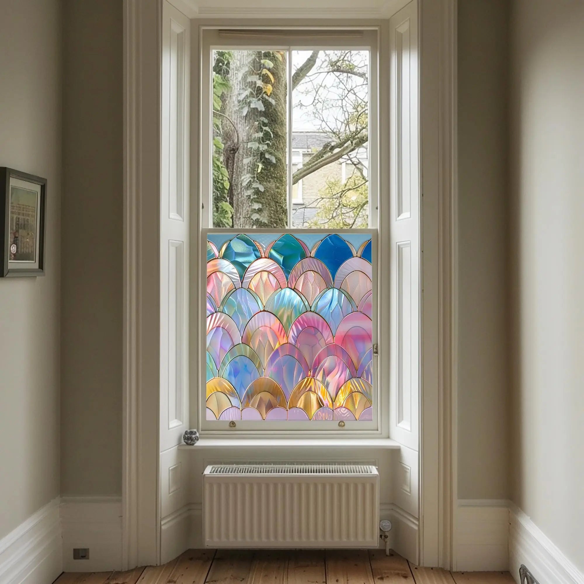 Apice Privacy Stained Glass Window Film Creative Windows