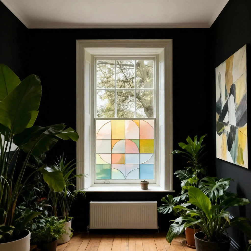 Corniglio Stained Glass Privacy Window Film Creative Windows