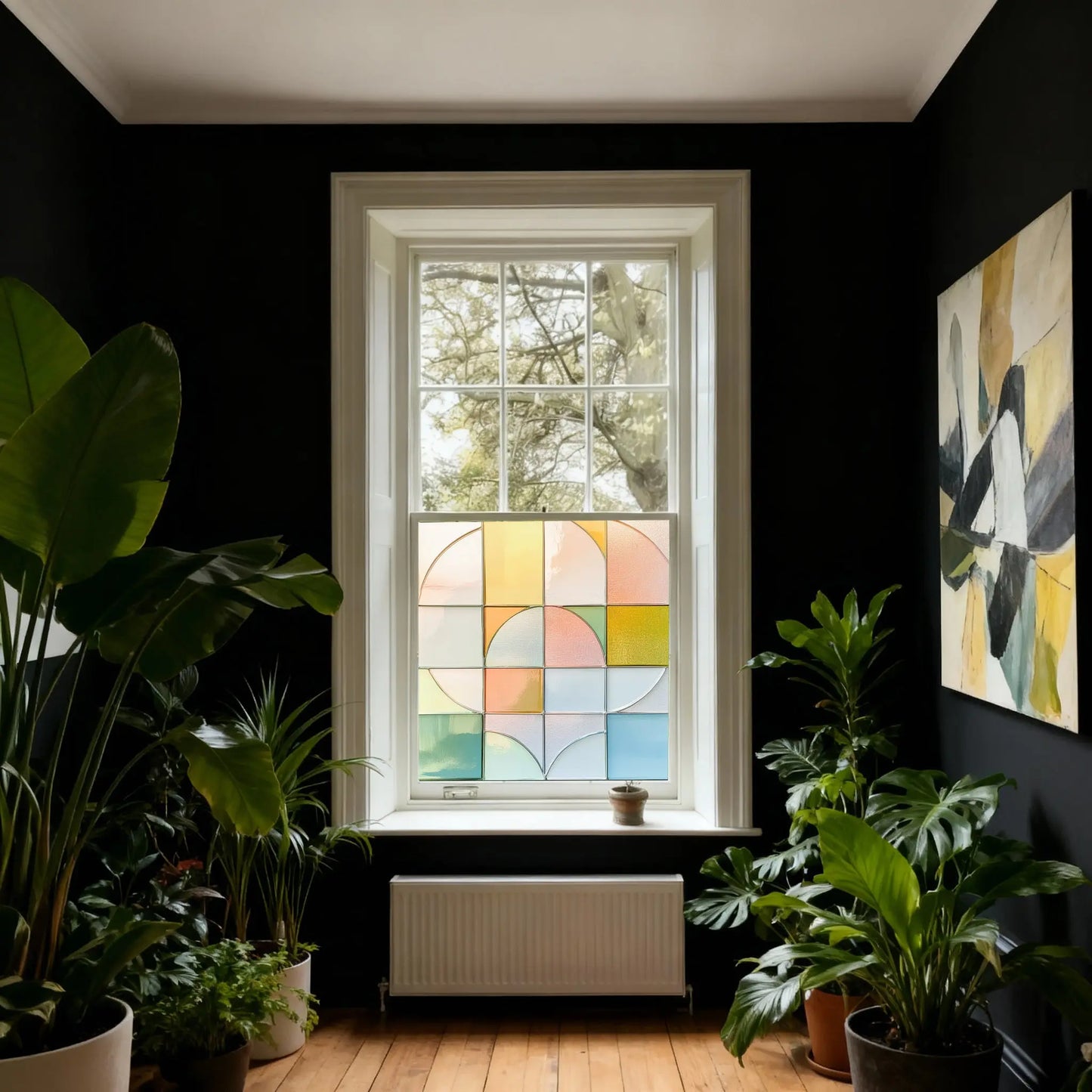 Corniglio Stained Glass Privacy Window Film Creative Windows