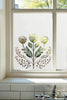 Corrido Frosted Privacy Cut Out Floral Window Film Creative Windows