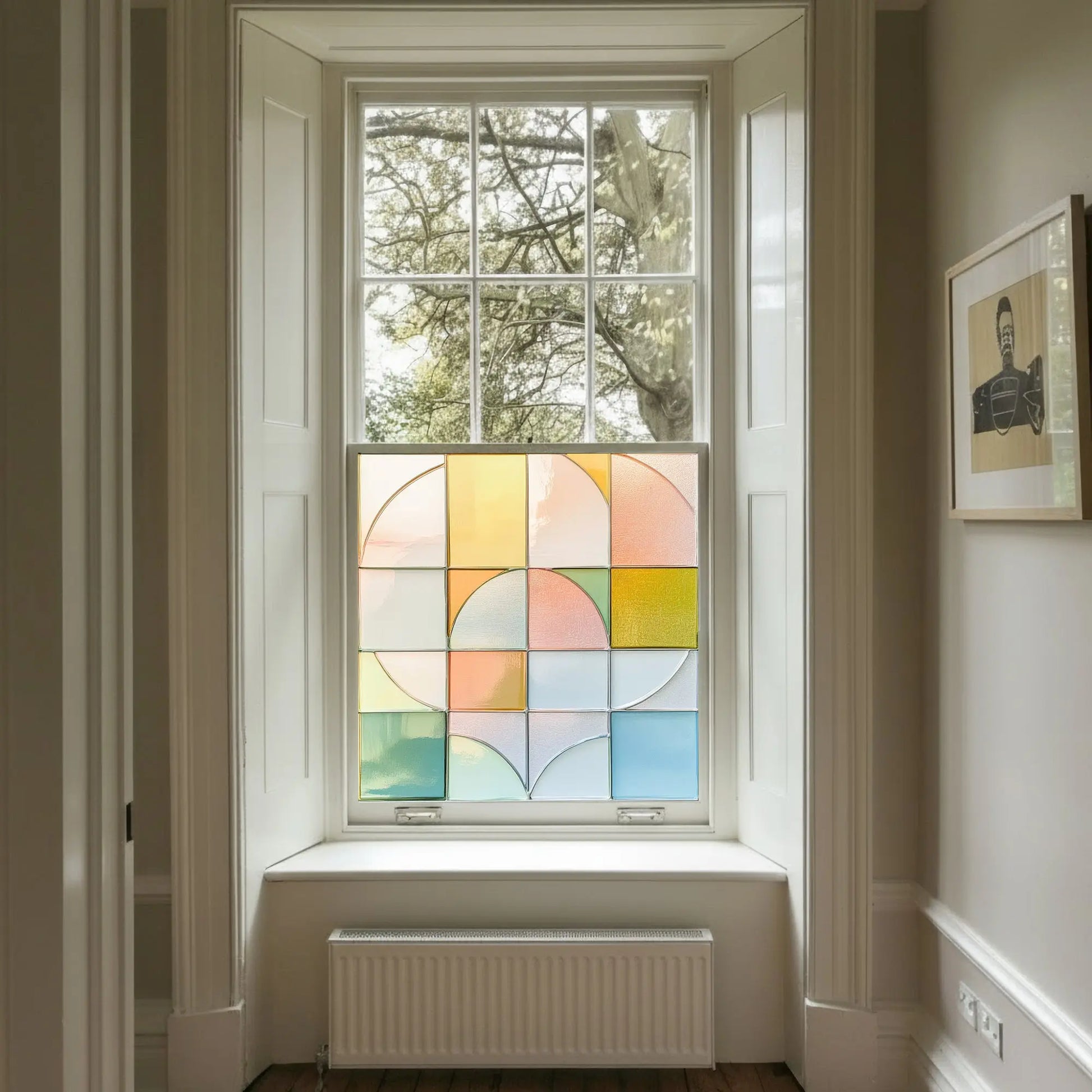 Corniglio Stained Glass Privacy Window Film Creative Windows