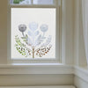 Corrido Frosted Privacy Cut Out Floral Window Film Creative Windows