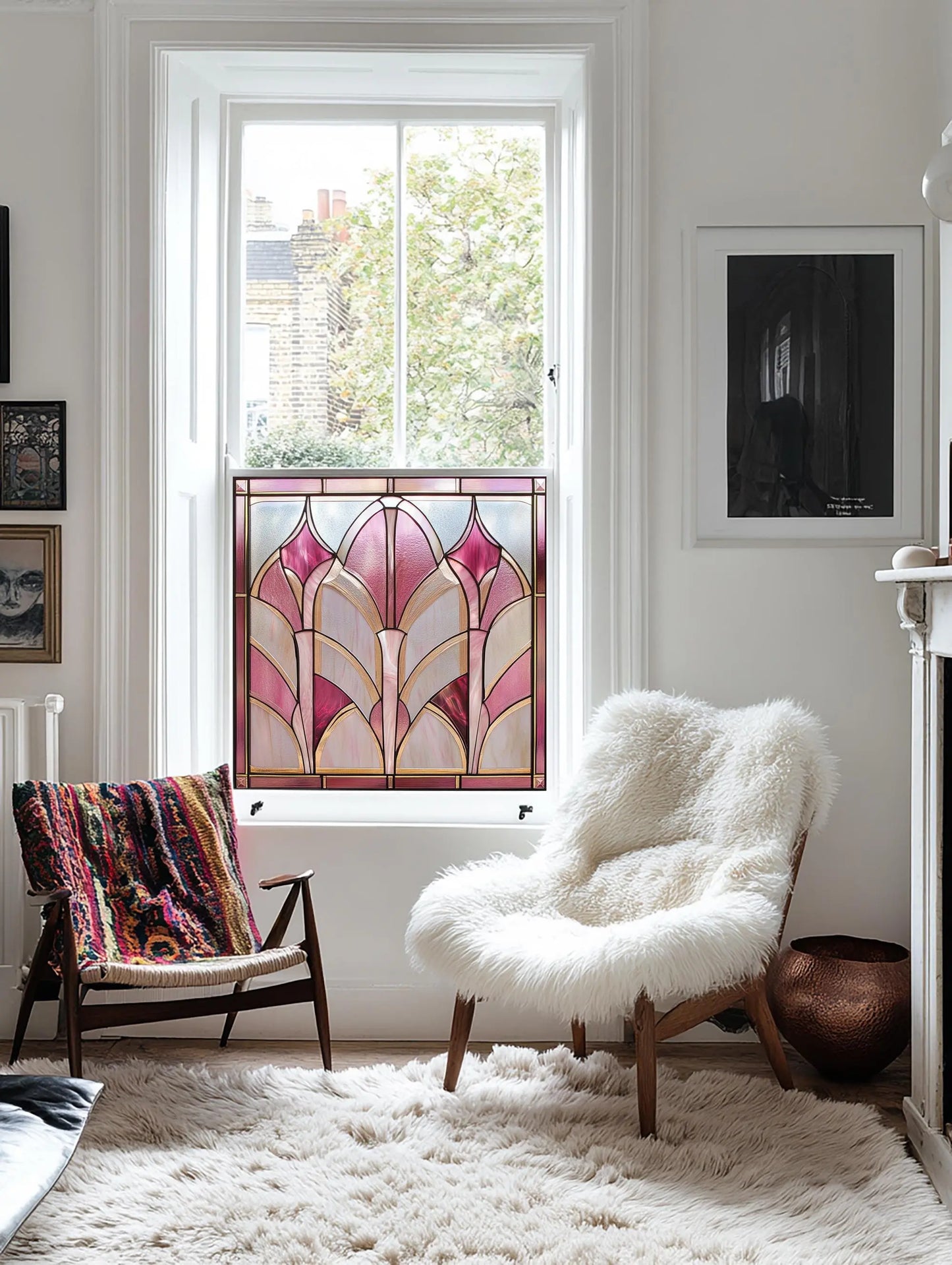 Locana Stained Glass Privacy Window Film Creative Windows