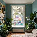 Correzzola Stained Glass Privacy Window Film Creative Windows