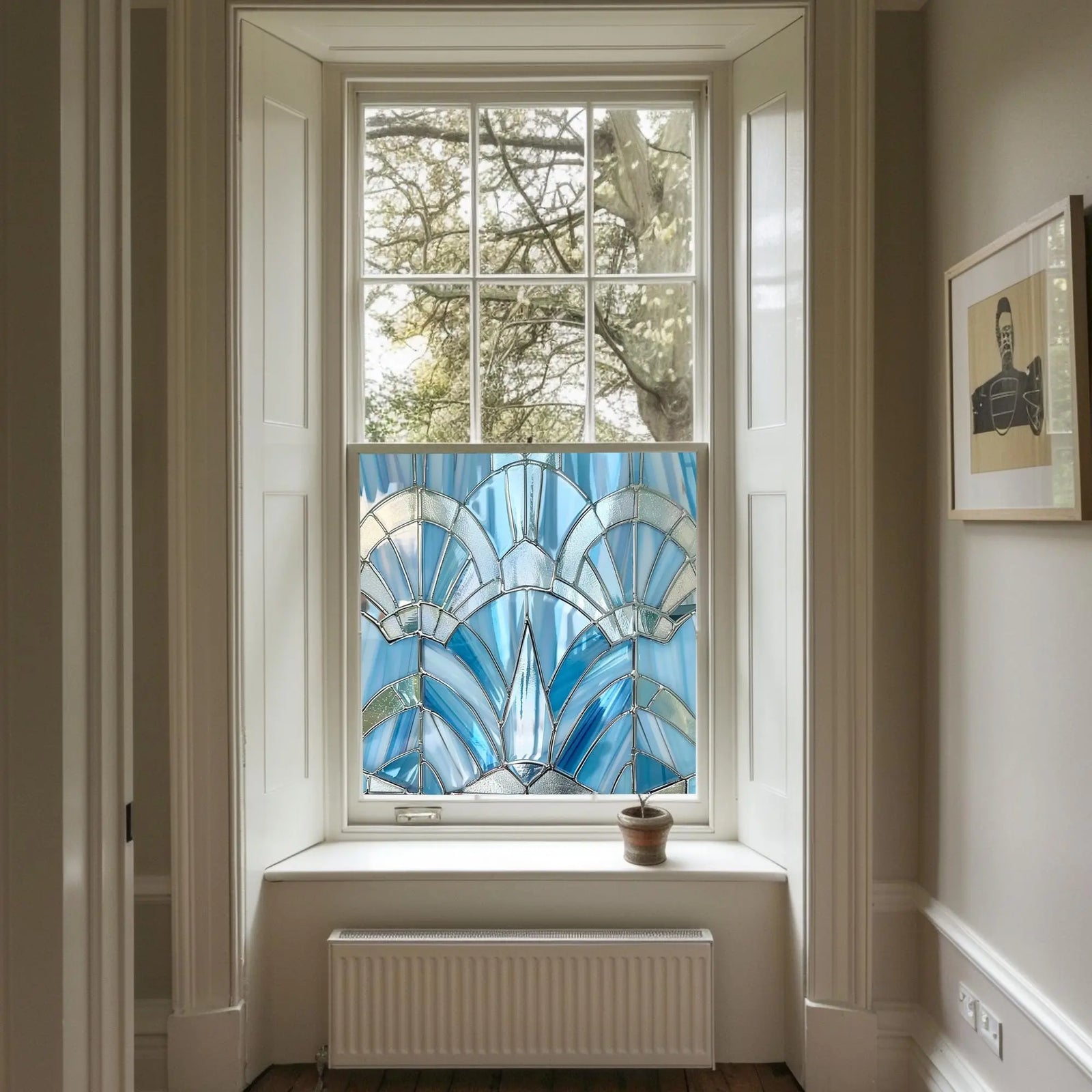 Albacete Art Deco Privacy Window Film | Stylish & Functional – Creative ...