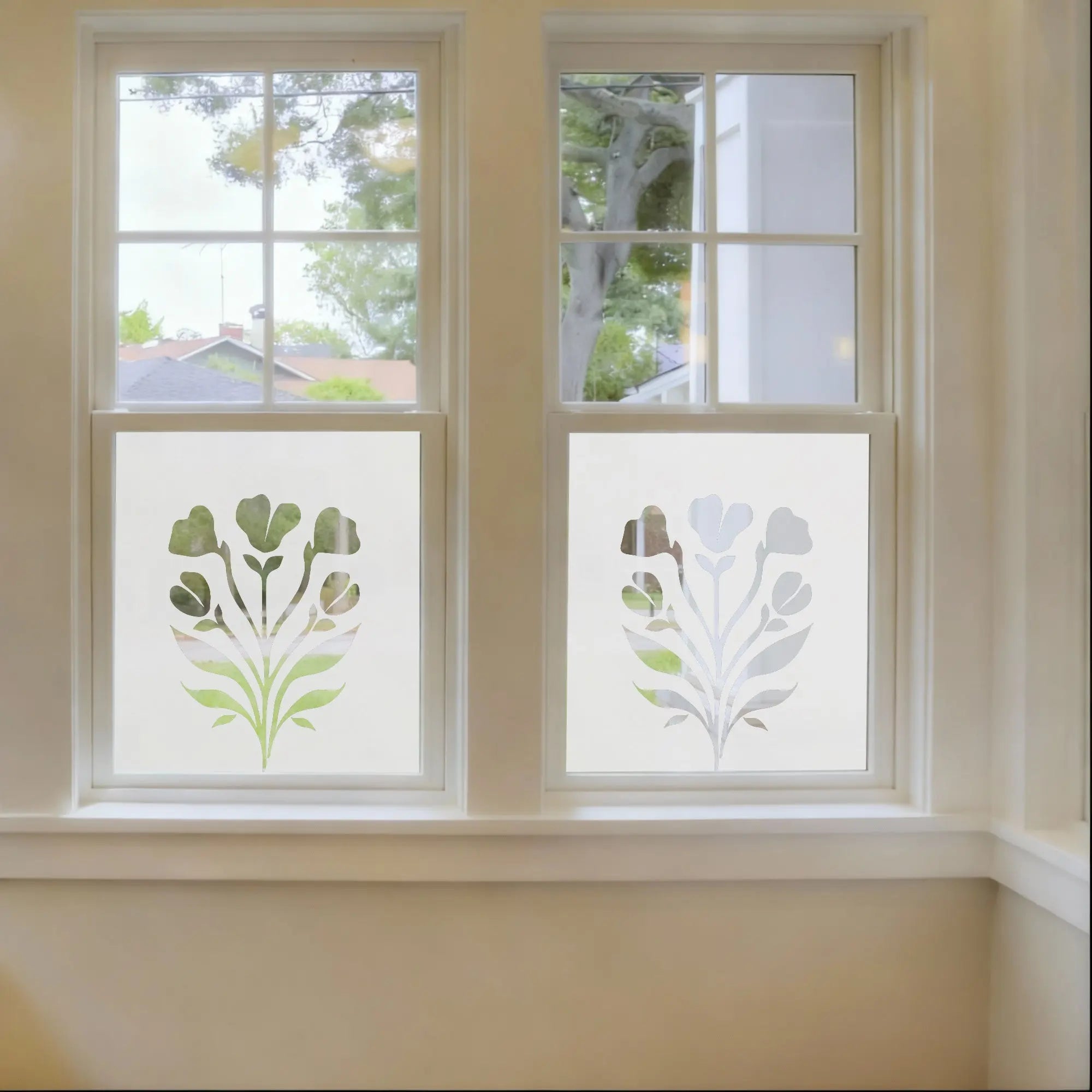 Corsano Frosted Cut Out Contemporary Window Film Creative Windows