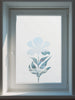 Corsico Frosted Window Film, Floral Privacy Film with Cut-Out Design Creative Windows