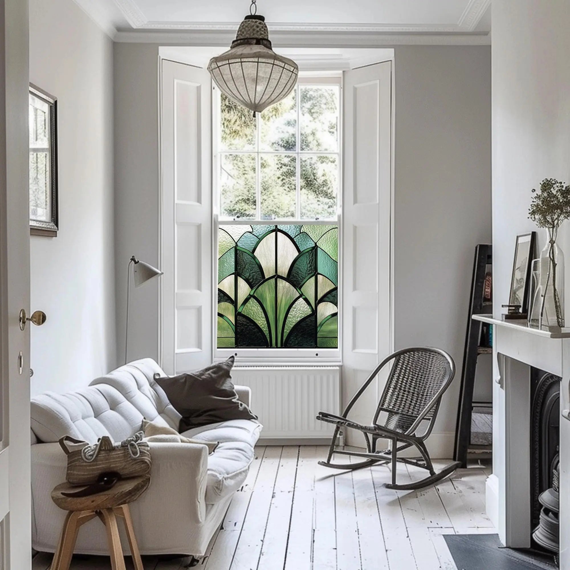 Tollo Stained Glass Privacy Window Film Creative Windows