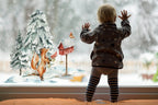 Bring the Magic Home, Christmas Scene Window Sticker Creative Windows