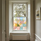 Corfinio Stained Glass Privacy Window Film Creative Windows