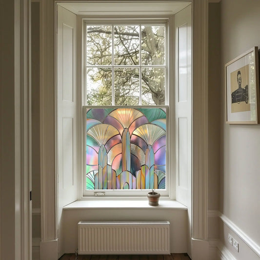 Viggianello Art Deco Window Film, Privacy Window Film Creative Windows