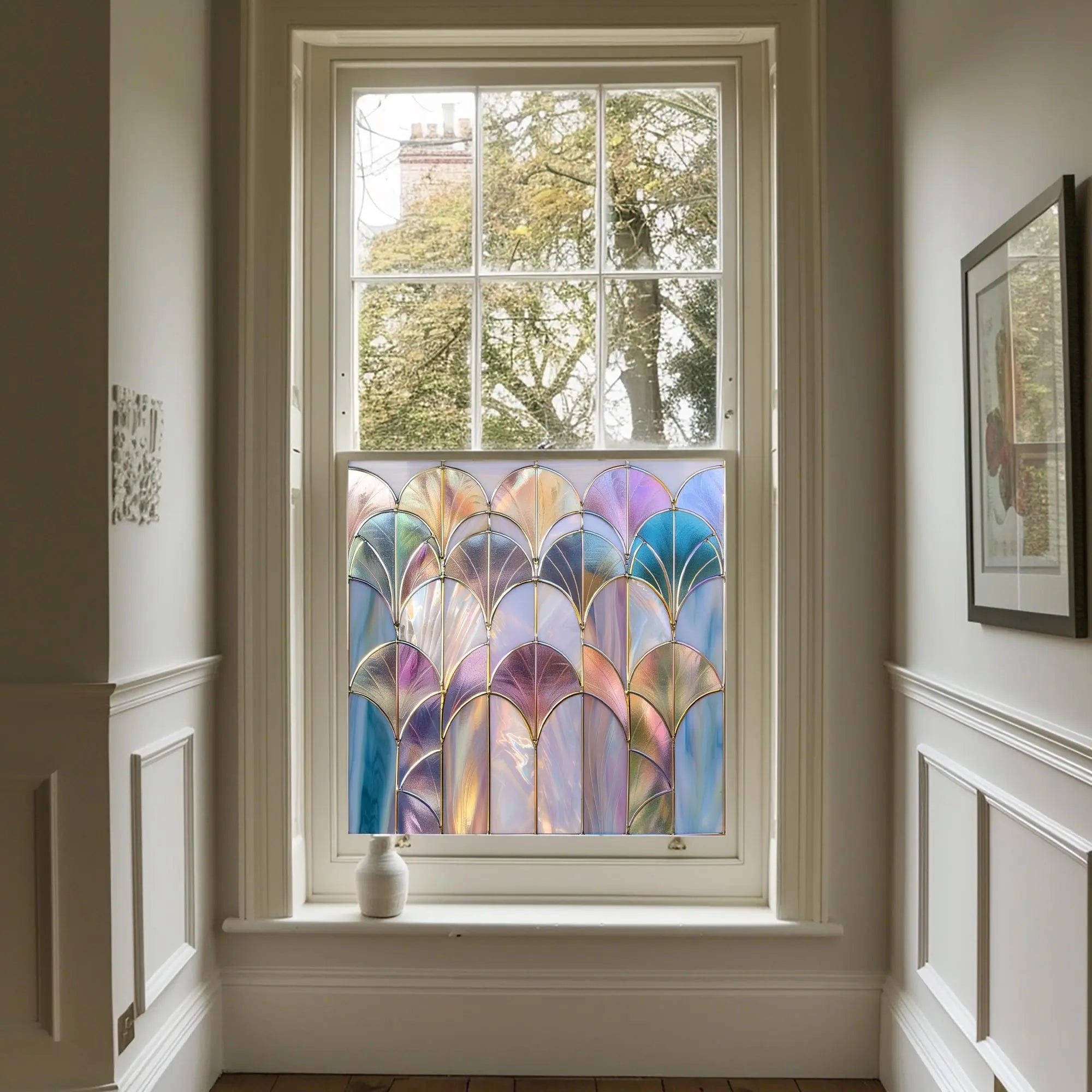Joppolo Stained Glass Window Film For Privacy Creative Windows