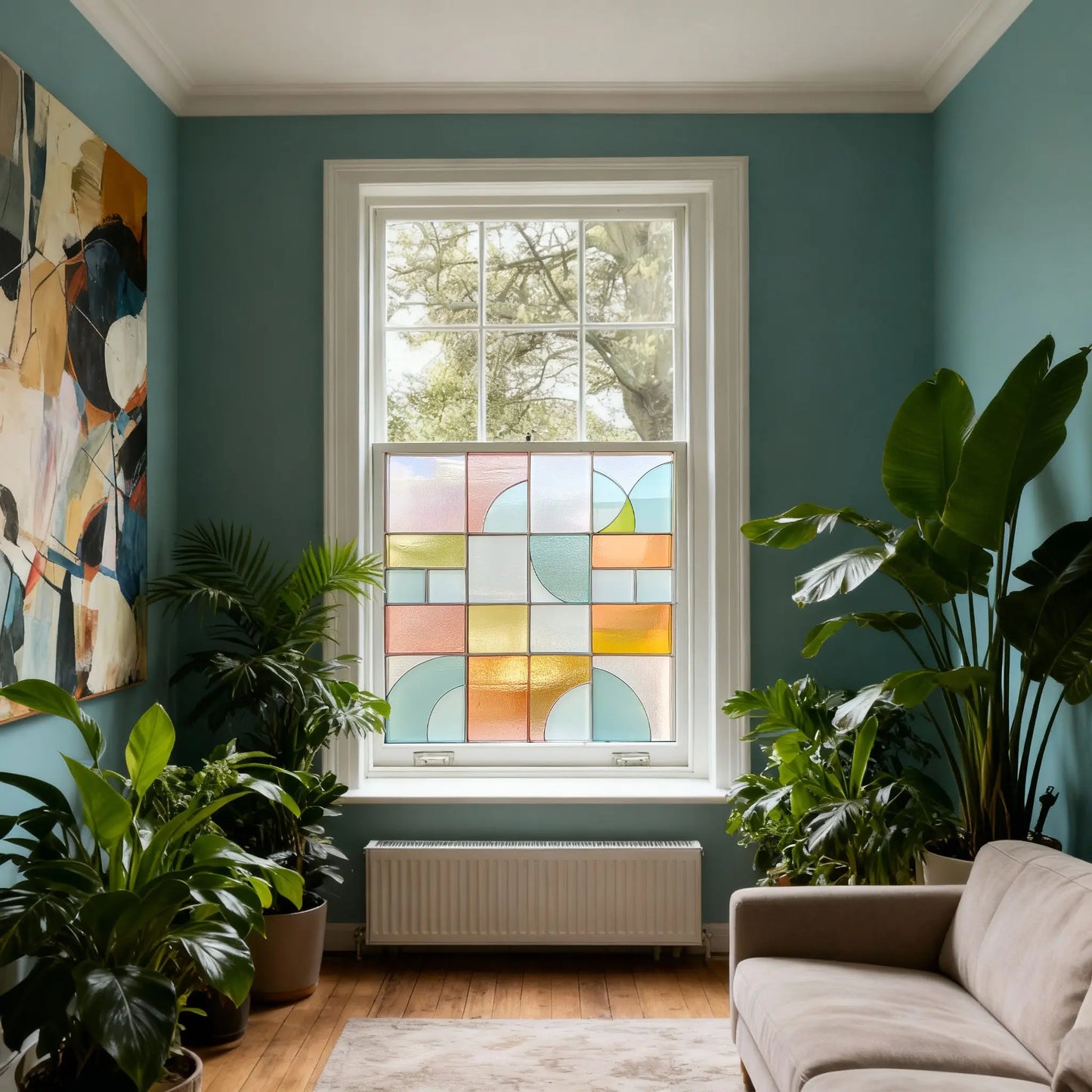 Cordovado Stained Glass Privacy Window Film Creative Windows