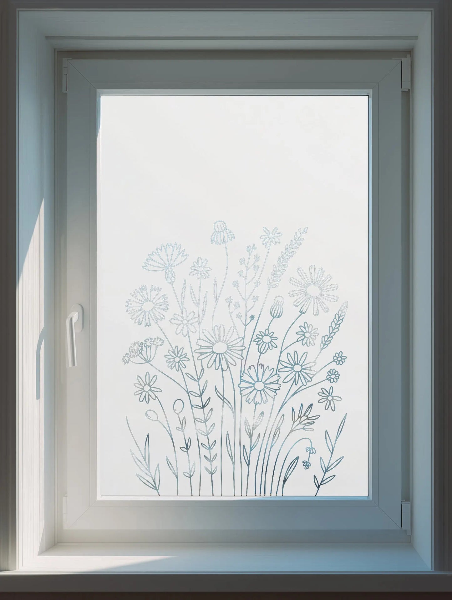 Corleone Contemporary Frosted Privacy Window Film Creative Windows