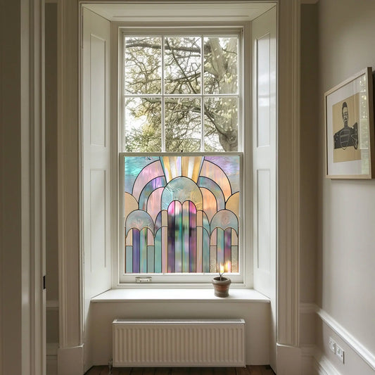 Lisio Privacy Stained Glass Window Film Creative Windows