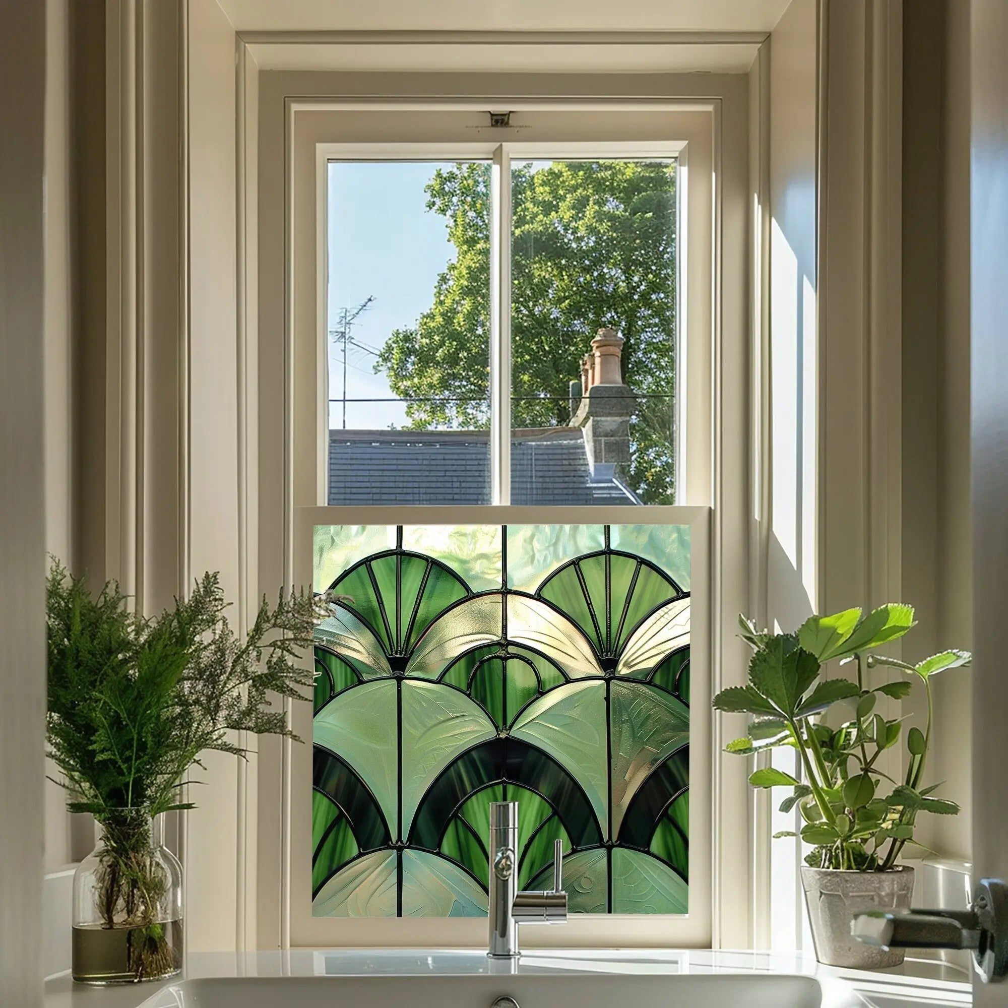 Roletto Stained Glass Window Film Creative Windows