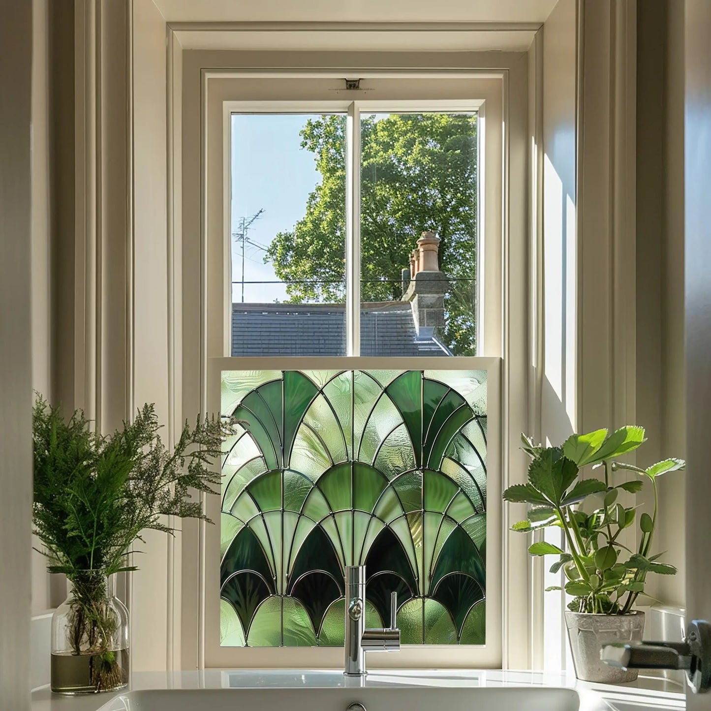 Naso Stained Glass Privacy Window Film Creative Windows