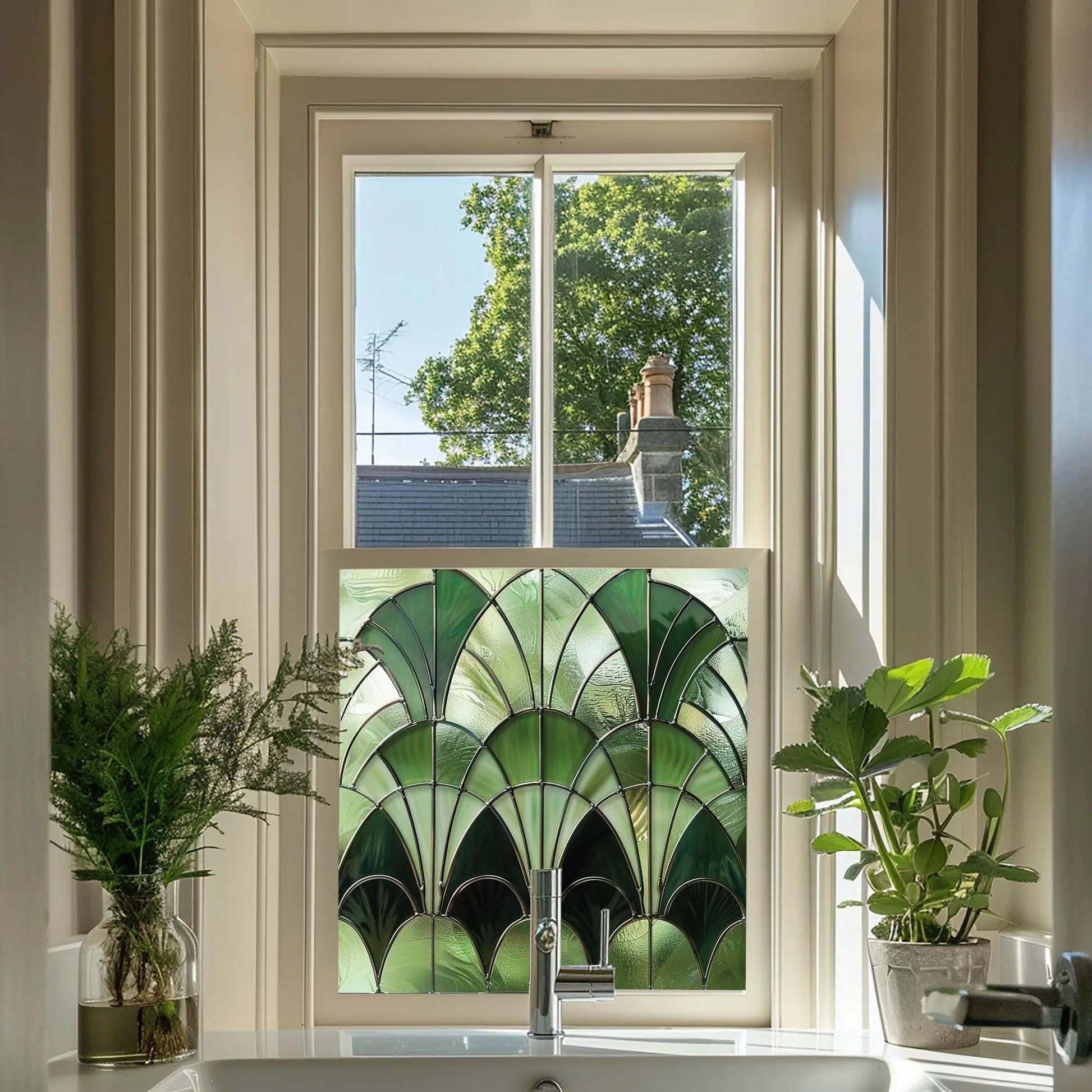 Naso Stained Glass Privacy Window Film Creative Windows