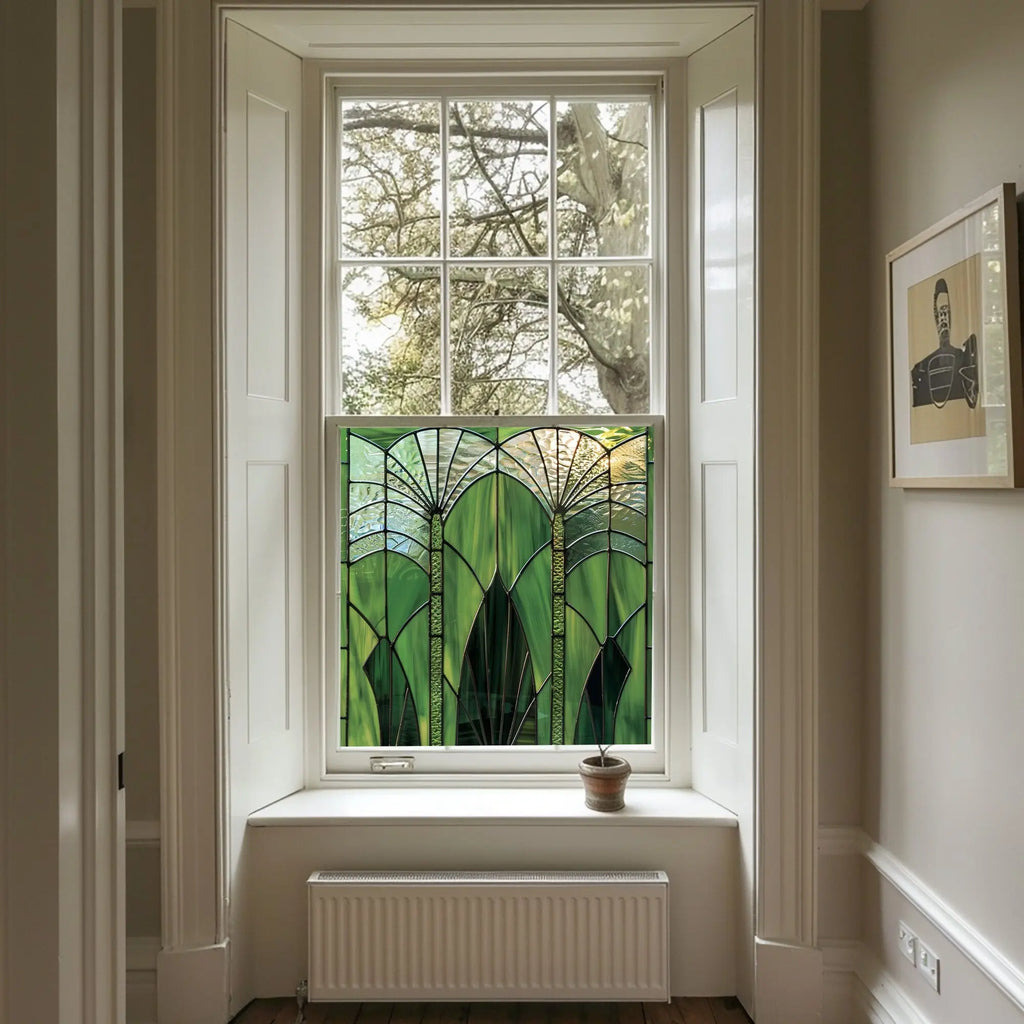 Vaie Stained Glass Privacy Window Film Creative Windows