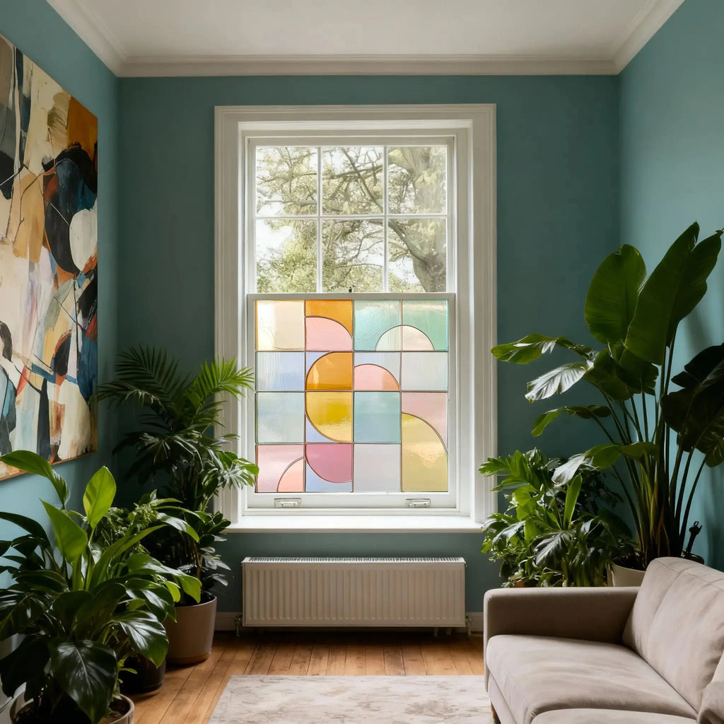 Corbola Stained Glass Privacy Window Film Creative Windows
