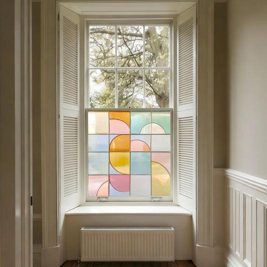 Corbola Stained Glass Privacy Window Film Creative Windows
