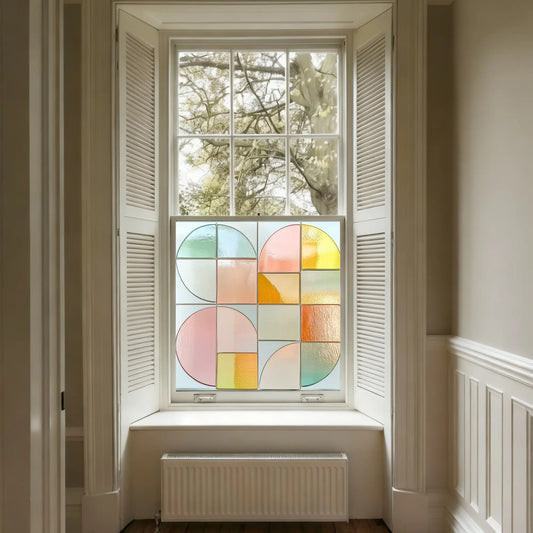 Corbetta Stained Glass Privacy Window Film Creative Windows