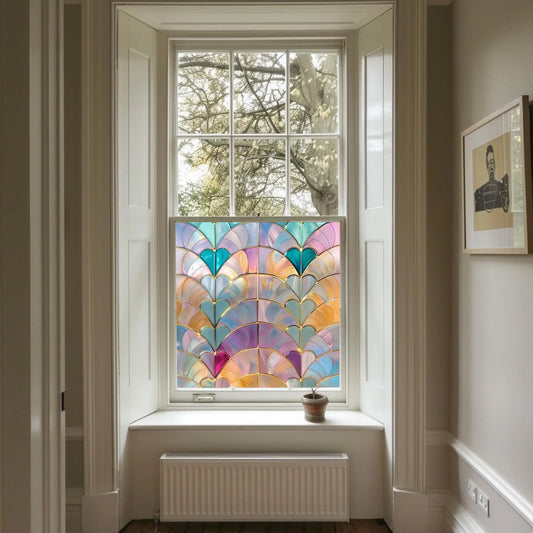 Argusto Privacy Stained Glass Window Film Creative Windows