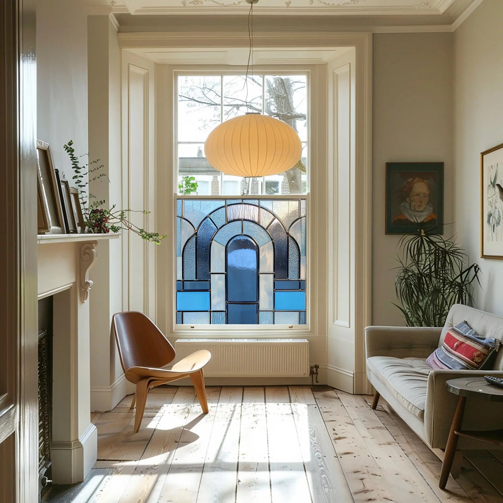 Rabbi Stained Glass Privacy Window Film Creative Windows