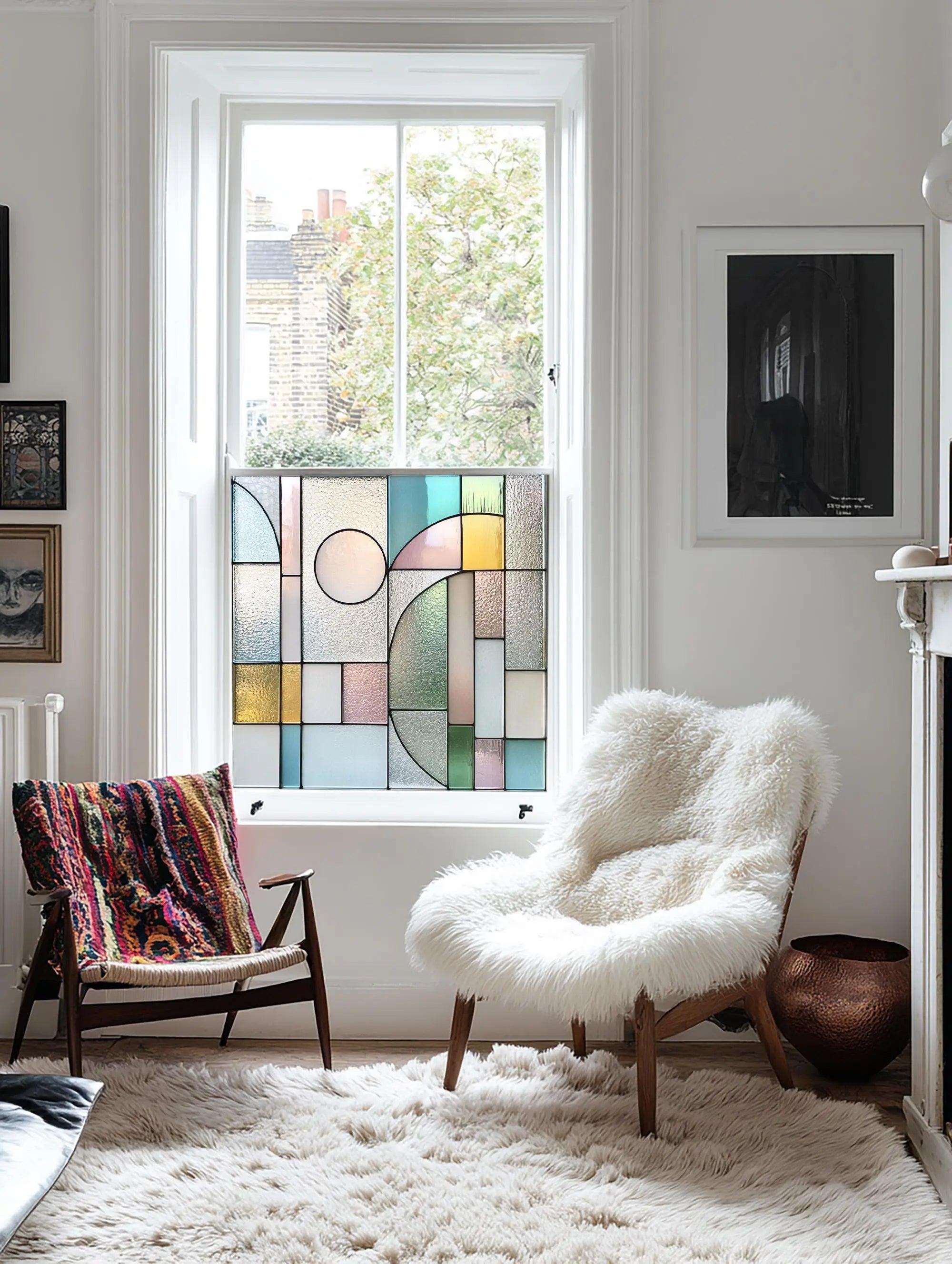 Arce Stained Glass Privacy Window Film Creative Windows