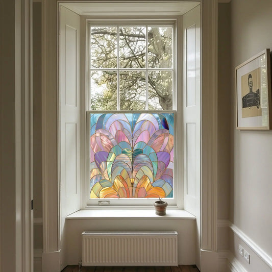 Tuscania Stained Glass Privacy Window Film Creative Windows