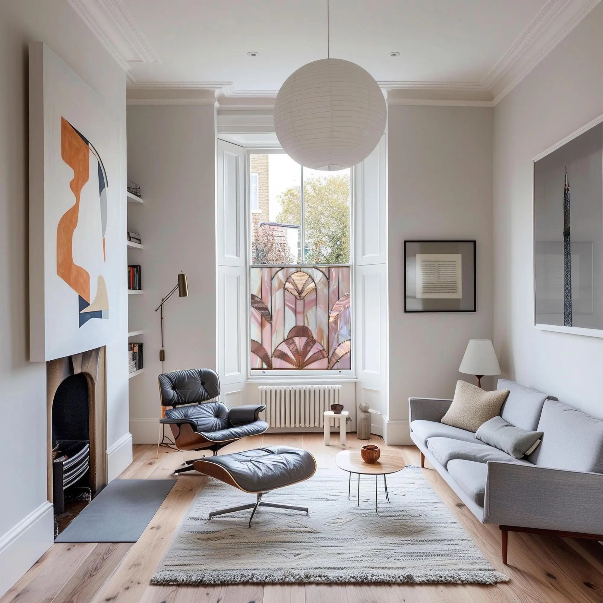 Onzo Stained Glass Privacy Window Film Creative Windows