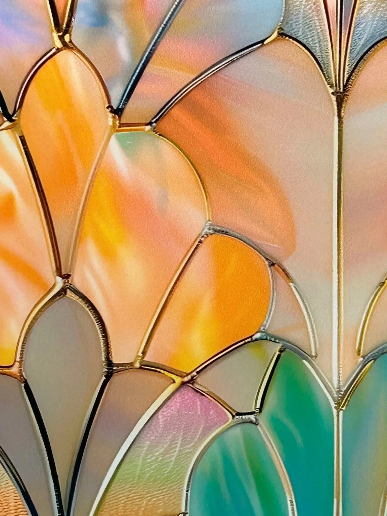Guazzora Stained Glass Privacy Window Film Creative Windows