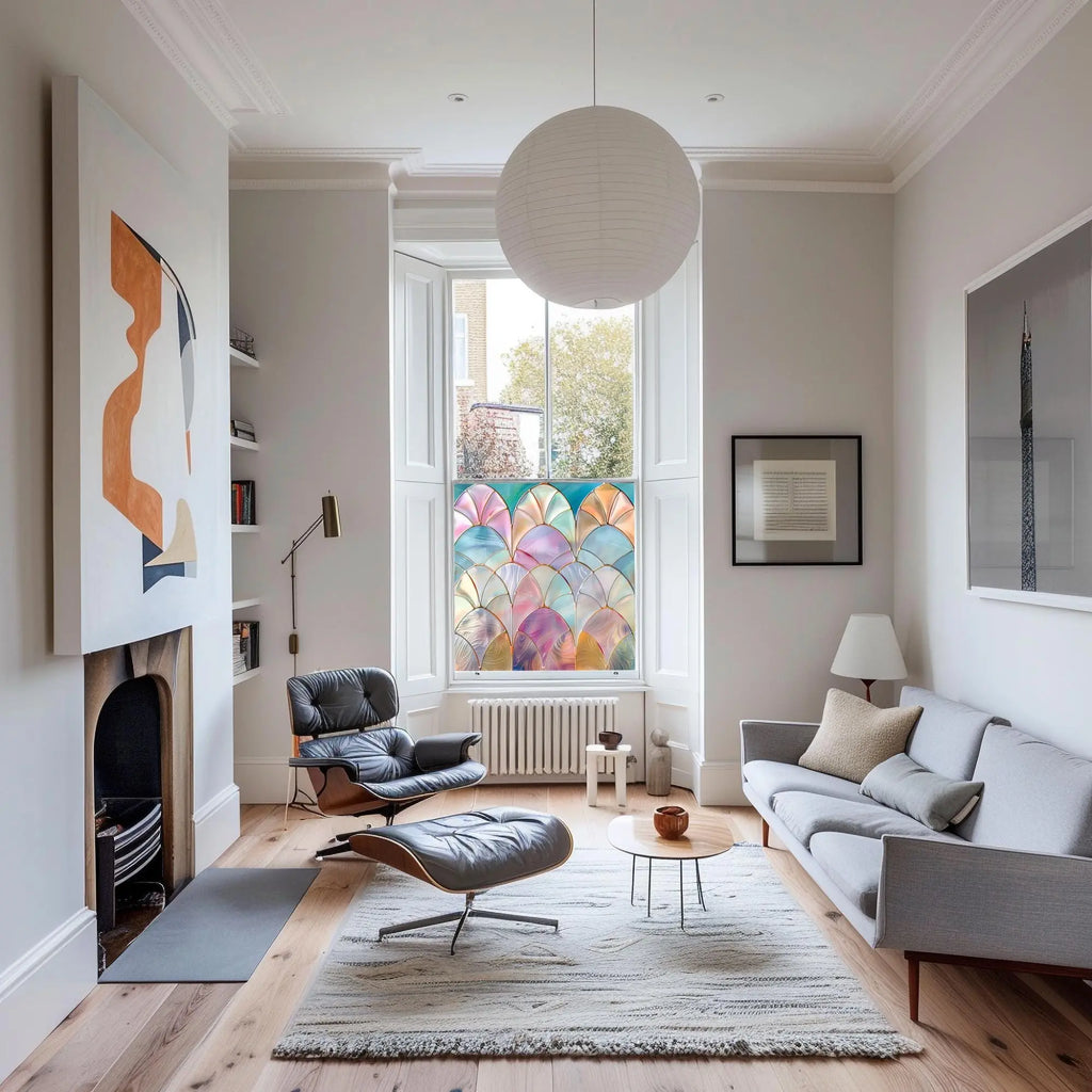 Tolfa Privacy Stained Glass Window Film Creative Windows