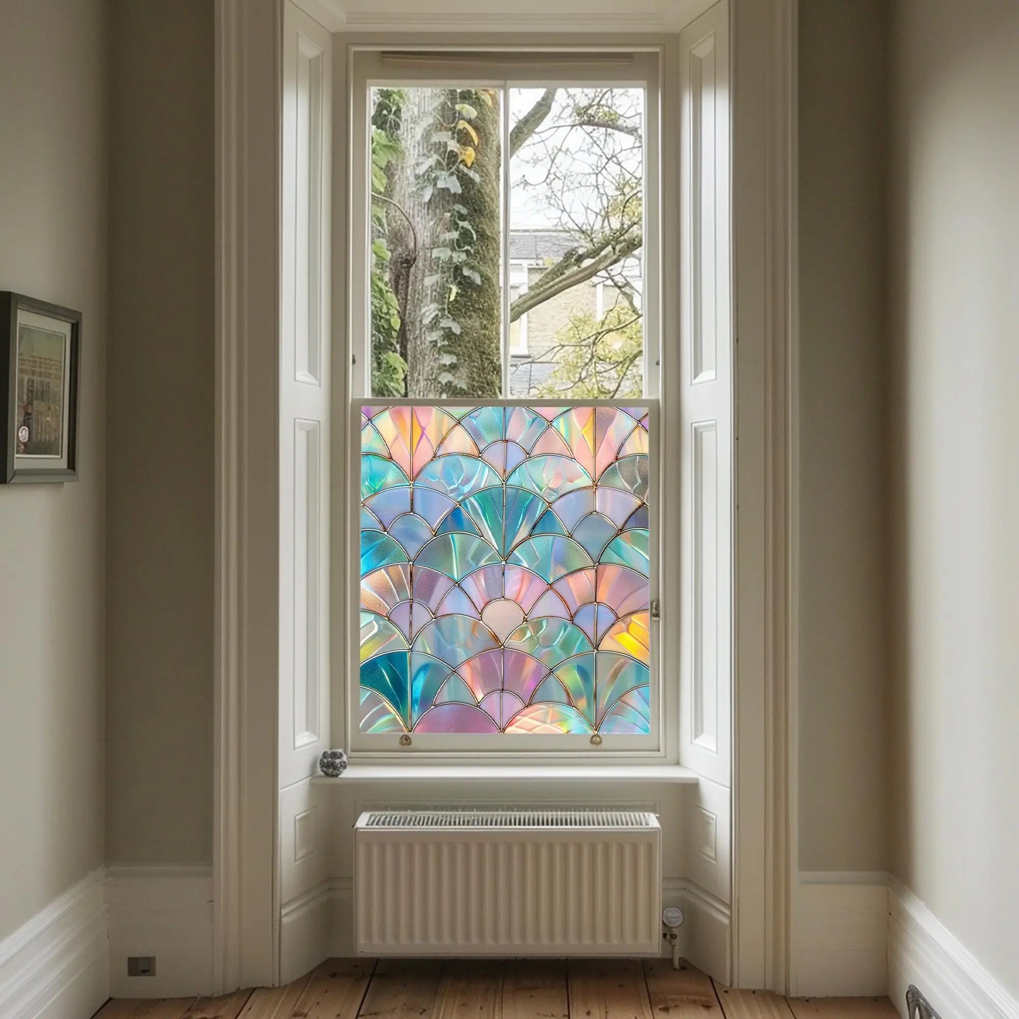 Abetone Stained Glass Privacy Window Film Creative Windows